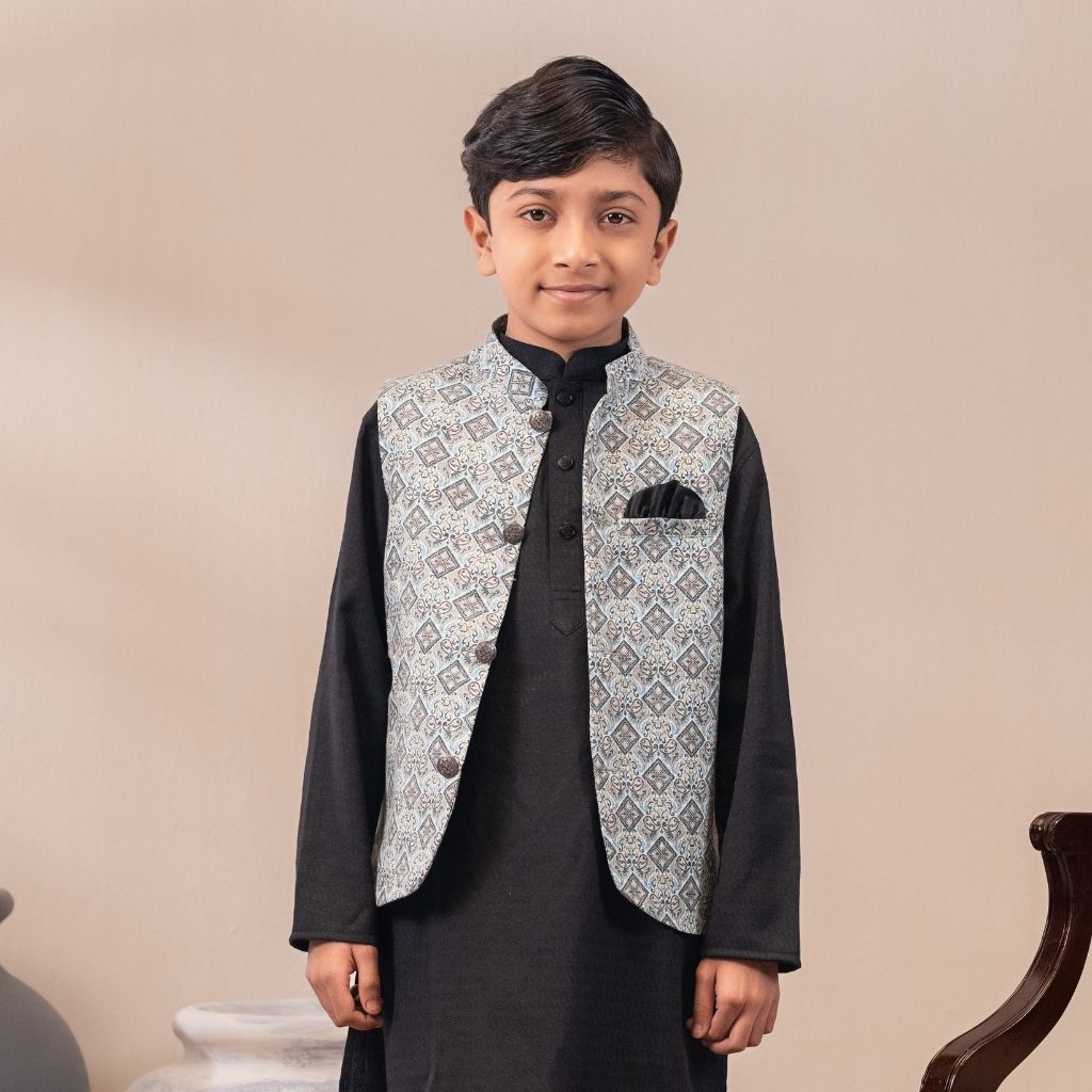 1 Premium Noir Koti Set- 3Pcs - Image 1