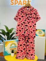 Sweet Hearts Cotton Nightwear Set