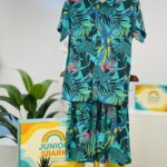 Baby Boy Tropical Summer Shirt & Shorts Set