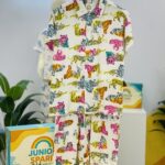 Color Pop Tiger Two-Piece Set