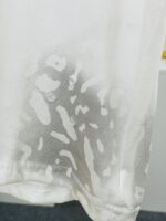 White Leopard Fade Drop Shoulder T-Shirt - Image 3