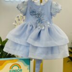 Blue Princess Tulle Dress