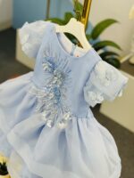 Blue Princess Tulle Dress - Image 4