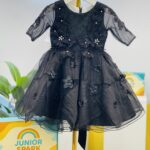 Midnight Bloom Party Dress