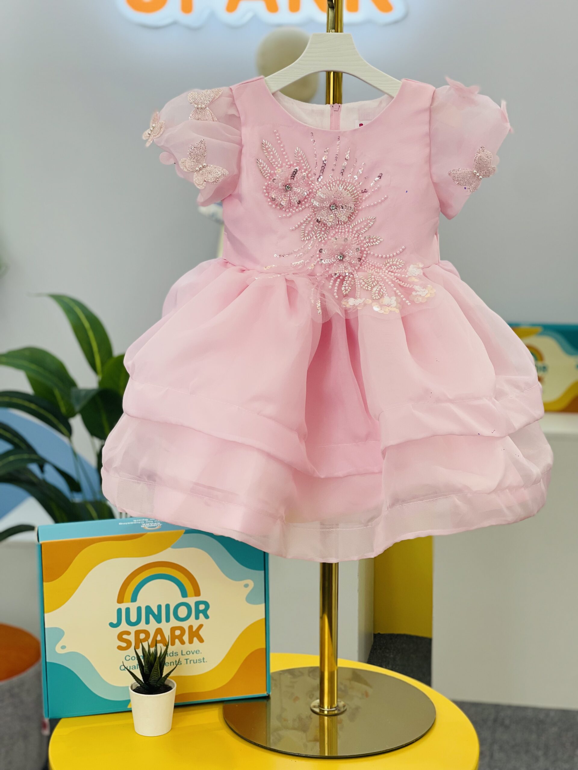 IMG_2896 2 Pink Princess Tulle Dress - Image 1