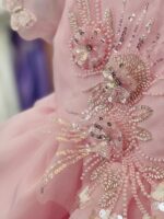 Pink Princess Tulle Dress - Image 7