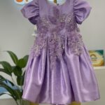Lavender Blossom Party Dress