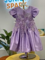 Lavender Blossom Party Dress