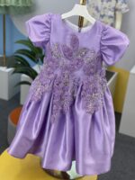 Lavender Blossom Party Dress - Image 2