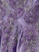 Lavender Blossom Party Dress - Image 4