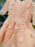 Peach Princess Dress - Image 3