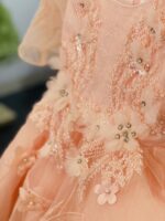 Peach Princess Dress - Image 4