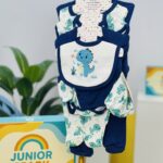Blue Dino Newborn Set - 8 Pcs