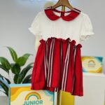 Red Charm Girls Dress