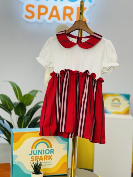 Red Charm Girls Dress
