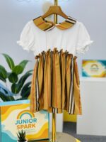 Mustard Charm Girls Dress