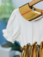 Mustard Charm Girls Dress - Image 3