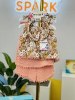 Peach Garden Girls Shorts Set