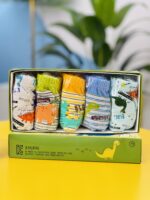 Dino Friends Baby Underwear 5pcs Set - Image 2