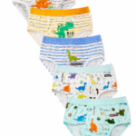 Dino Friends Baby Underwear 5pcs Set