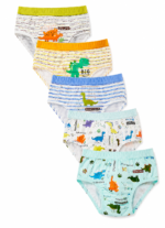 Dino Friends Baby Underwear 5pcs Set